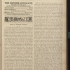 The Reform advocate