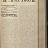 The Reform advocate