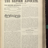 The Reform advocate