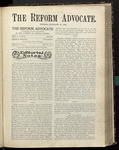 The Reform advocate