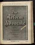 The Reform advocate