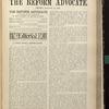 The Reform advocate
