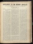 The Reform advocate