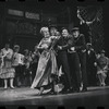 Lotte Lenya and ensemble in the stage production Cabaret