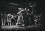 Lotte Lenya and ensemble in the stage production Cabaret