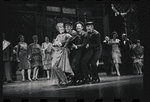 Lotte Lenya and ensemble in the stage production Cabaret