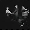 Lotte Lenya and Jack Gilford in the stage production Cabaret