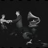 Lotte Lenya and Jack Gilford in the stage production Cabaret