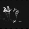 Lotte Lenya and Jack Gilford in the stage production Cabaret
