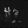Lotte Lenya and Jack Gilford in the stage production Cabaret
