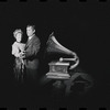Lotte Lenya and Jack Gilford in the stage production Cabaret