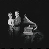 Lotte Lenya and Jack Gilford in the stage production Cabaret
