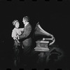 Lotte Lenya and Jack Gilford in the stage production Cabaret