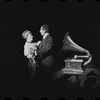 Lotte Lenya and Jack Gilford in the stage production Cabaret