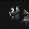 Lotte Lenya and Jack Gilford in the stage production Cabaret