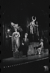 Joel Grey and ensemble in the stage production Cabaret