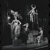 Joel Grey and ensemble in the stage production Cabaret