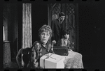 Lotte Lenya, Bert Convy and Jill Haworth in the stage production Cabaret