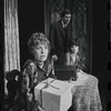 Lotte Lenya, Bert Convy and Jill Haworth in the stage production Cabaret