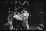 Jill Haworth [right] and unidentified others in the stage production Cabaret