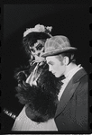 Joel Grey and unidentified [left] in the stage production Cabaret
