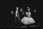 Joel Grey and unidentified in the stage production Cabaret