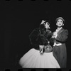 Joel Grey and unidentified [left] in the stage production Cabaret