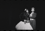 Joel Grey and unidentified [left] in the stage production Cabaret