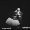 Joel Grey [right] and unidentified in the stage production Cabaret