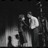 Jill Haworth and Bert Convy in the stage production Cabaret