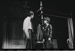 Bert Convy and Jill Haworth in the stage production Cabaret