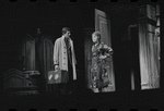 Bert Convy and Lotte Lenya in the stage production Cabaret