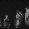 Lotte Lenya, Peg Murray, Bert Convy and unidentified in the stage production Cabaret