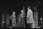 Lotte Lenya, Jack Gilford and Bert Convy in the stage production Cabaret