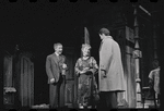 Jack Gilford, Lotte Lenya and Bert Convy in the stage production Cabaret