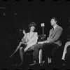 Jill Haworth and Bert Convy in the stage production Cabaret