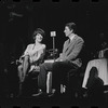 Jill Haworth and Bert Convy in the stage production Cabaret