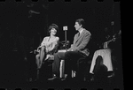 Jill Haworth and Bert Convy in the stage production Cabaret