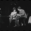 Jill Haworth and Bert Convy in the stage production Cabaret