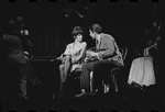 Jill Haworth and Bert Convy in the stage production Cabaret