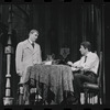 Edward Winter and Bert Convy in the stage production Cabaret