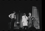 Bert Convy, Jill Haworth and Lotte Lenya in the stage production Cabaret