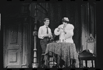 Bert Convy and Jill Haworth in the stage production Cabaret