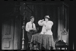 Bert Convy and Jill Haworth in the stage production Cabaret