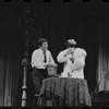 Bert Convy and Jill Haworth in the stage production Cabaret