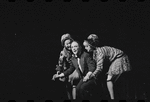 Joel Grey and ensemble in the stage production Cabaret