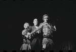 Joel Grey and ensemble in the stage production Cabaret