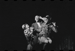 Joel Grey and ensemble in the stage production Cabaret