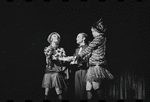 Joel Grey and ensemble in the stage production Cabaret