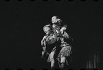 Joel Grey and ensemble in the stage production Cabaret